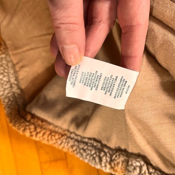 Thread + Supply Medium Pullover Fleece with pockets - Picture 12 of 13